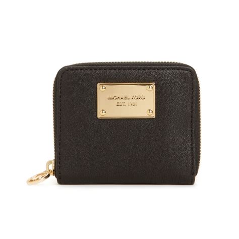 michael kors black coin purse|michael kors coin purse sale.